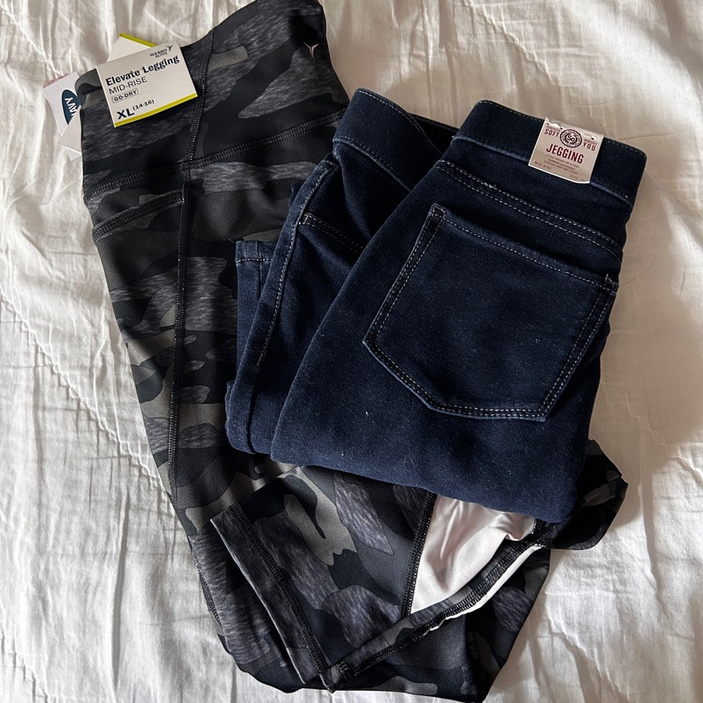 Authentic American Heritage jeggings and Camouflage Old Navy Kids Bottoms